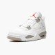 Nike Air Jordan 4 Retro White Oreo Mens AJ4 White Gray Sneakers CT8527 100