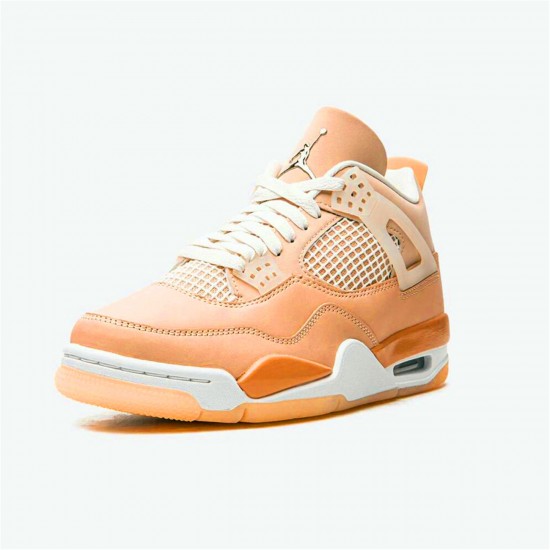 Nike Air Jordan 4 WMNS Shimmer AJ4 Bronze Eclipse Orange Sneakers DJ0675 200