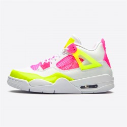 Nike Air Jordan 4 Retro White Lemon Pink CV7808 100 WhiteLemon VenomPink Blast AJ4