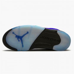 Nike Air Jordan 5 Retro Alternate Grape Mens Grape IceBlack Clear New Emer 136027 500 AJ5
