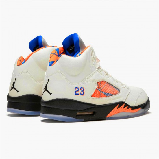 Nike Air Jordan 5 Retro International Flight SailRacer Blue Cone Black 136027 148 AJ5