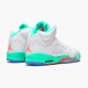 Nike Air Jordan 5 Retro Light Aqua WhiteCrimson Pulse Light Aqua 440892 100 AJ13