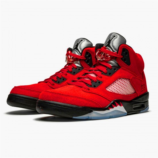 Nike Air Jordan 5 Retro Raging Bull Red DD0587 600 Varsity Red Black White Mens AJ5