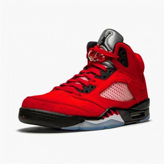 Nike Air Jordan 5 Retro Raging Bull Red DD0587 600 Varsity Red Black White Mens AJ5