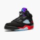 Nike Air Jordan 5 Retro Top 3 Mens BlackFire Red Grape Ice New E CZ1786 001 AJ5