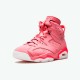 Nike Air Jordan 6 Retro Aleali May WMNS CI0550 600 Rust PinkBright Crimson AJ11 Black