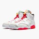 Nike Air Jordan 6 Retro Hare CT8529 062 Neutral Grey White True Red Bl AJ6