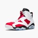 Nike Air Jordan Retro 6 Carmine 384664 160 WhiteCarmine Black AJ6 Black