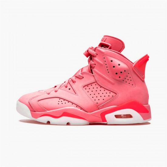 Nike Air Jordan 6 Retro Aleali May WMNS CI0550 600 Rust PinkBright Crimson AJ11 Black