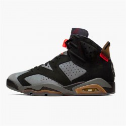 Nike Air Jordan 6 Retro PSG Paris Saint Germain CK1229 001 Iron GreyInfrared 23 Black AJ6 Black