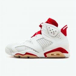 Nike Air Jordan Retro 6 Alternate 384664 113 WhiteGym Red Pure Platinum AJ6 Black