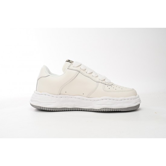 Mihara Yasuhiro NO 744 White And White Gray Low For Men Women Casual Shoes 