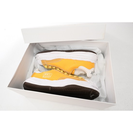 Mihara Yasuhiro NO 764 White And White Yellow For Men Women Casual Shoes 