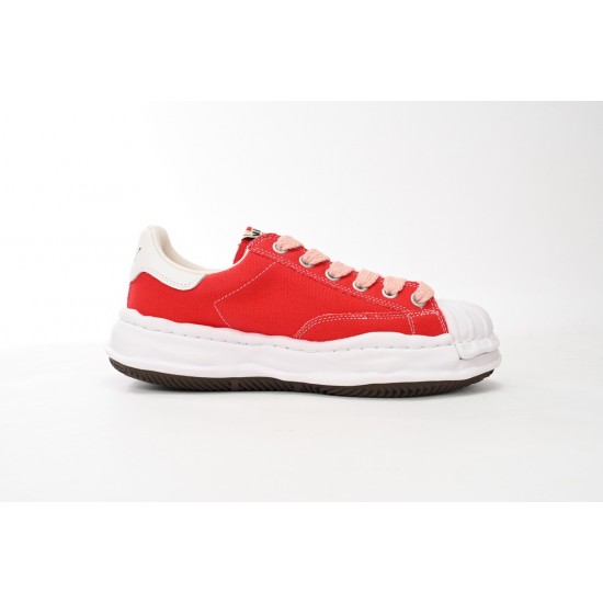 Mihara Yasuhiro NO 766 White And White Red For Men Women Casual Shoes 