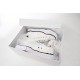 Mihara Yasuhiro NO 783 White And White And Black Stripes For Men Women Casual Shoes 