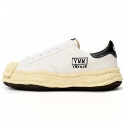 Mihara Yasuhiro NO 785 White And White Yellow Black Background For Men Women Casual Shoes 