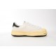 Mihara Yasuhiro NO 785 White And White Yellow Black Background For Men Women Casual Shoes 