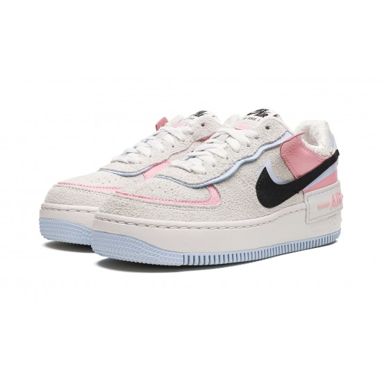 WMNS Nike Air Force 1 Shadow Hoops Medium Soft Pink DX3358 100