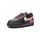 WMNS Nike Air Force 1 Shadow Removable Patches Black Pink CU4743 001