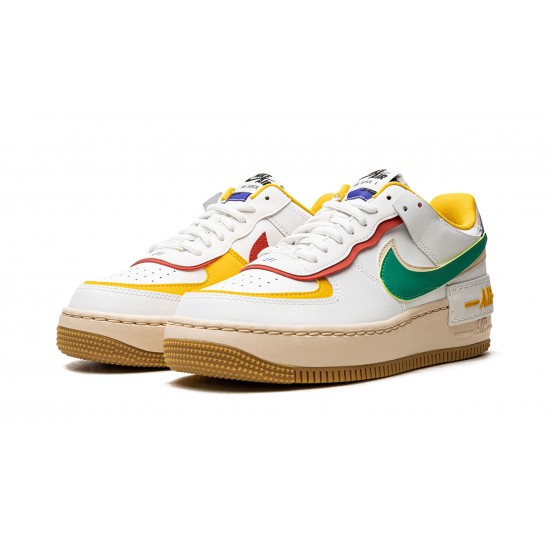 WMNS Nike Air Force 1 Shadow Summit White Neptune Green CI0919 118