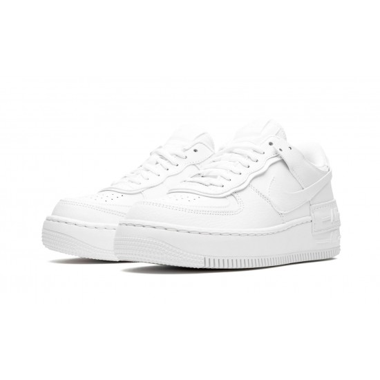 WMNS Nike Air Force 1 Shadow Triple White CI0919 100