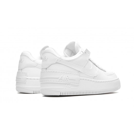 WMNS Nike Air Force 1 Shadow Triple White CI0919 100