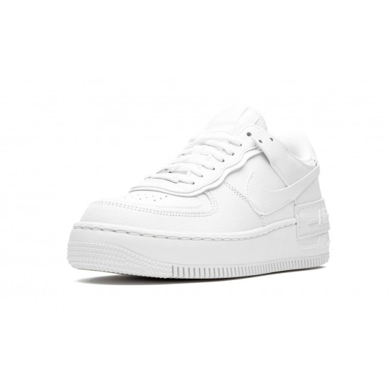 WMNS Nike Air Force 1 Shadow Triple White CI0919 100