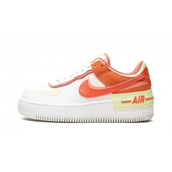 WMNS Nike Air Force 1 Shadow White Magic Ember CI0919 110