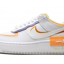 WMNS Nike Air Force 1 Shadow White Peach Cream Lime DX3718 100