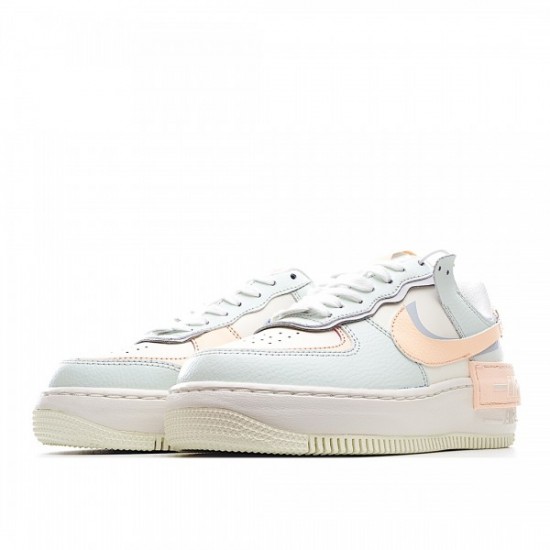Air Force 1 Shadow Barely Green Crimson Tint Women cu8591 104 Shoes