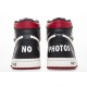 Air Jordan 1 NRG OG High "Not For Resale" Black White Red 861428-106