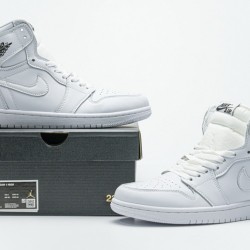 Air Jordan 1 High All White 555088-111 36-45