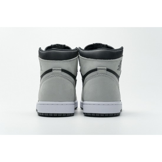 Air Jordan 1 High Shadow 2.0 Black Grey 555088-035 36-46 Shoes