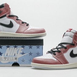 Trophy Room x Air Jordan 1 High OG "Chicago" Red White Black DA2728-100 36-46