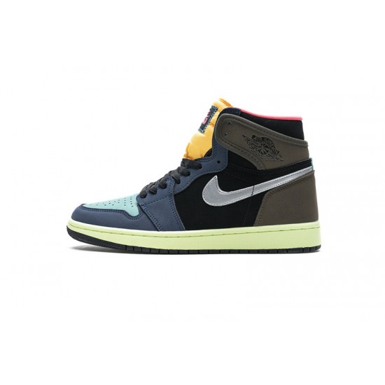 Air Jordan 1 High OG "Bio Hack" Black Blue 555088-201