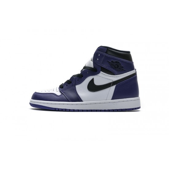 Air Jordan 1 High OG "Court Purple" White Purple 555088-500