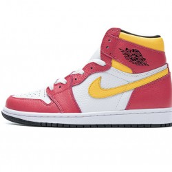 Air Jordan 1 High OG "Light Fusion Red" Red Yellow White 555088-603 36-46