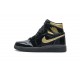 Air Jordan 1 High OG Patent "Black Metallic Gold" Black Gold 555088-032