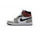 Air Jordan 1 High "Smoke Grey Red" Grey White Red 555088-126