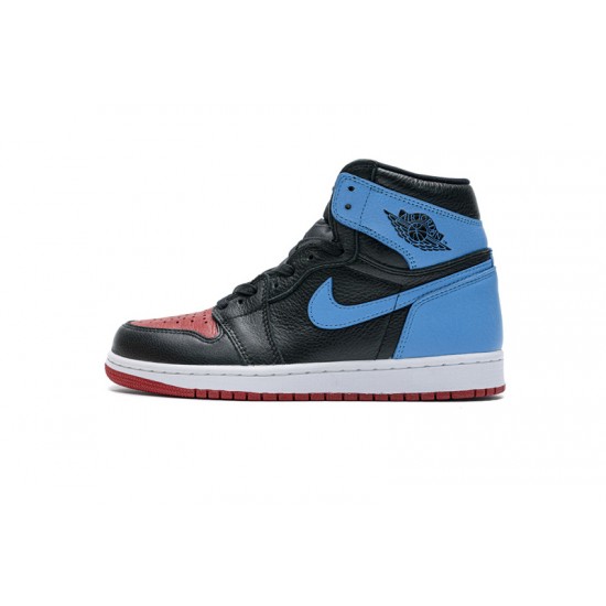 Air Jordan 1 High "UNC To Chicago" Blue Black Red CD0461-046 36-47