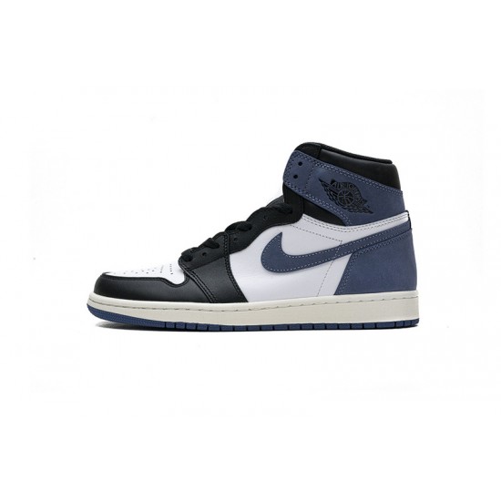 Air Jordan 1 OG Hi Retro "Blue Moon" Blue Black White 555088-115