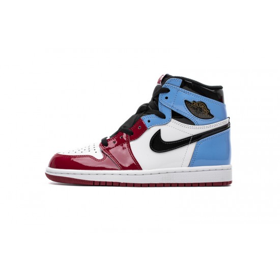 Air Jordan 1 OG Hi Retro "Fearless" Blue Red White CK5666-100