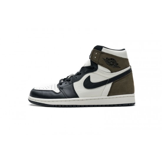 Air Jordan 1 Retro High OG "Dark Mocha" Brown White Black 555088-105