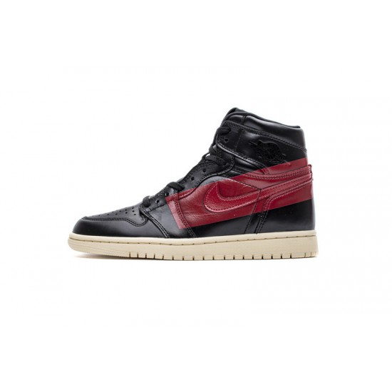 Air Jordan 1 Retro High OG "Defiant Couture" Black Red BQ6682-006