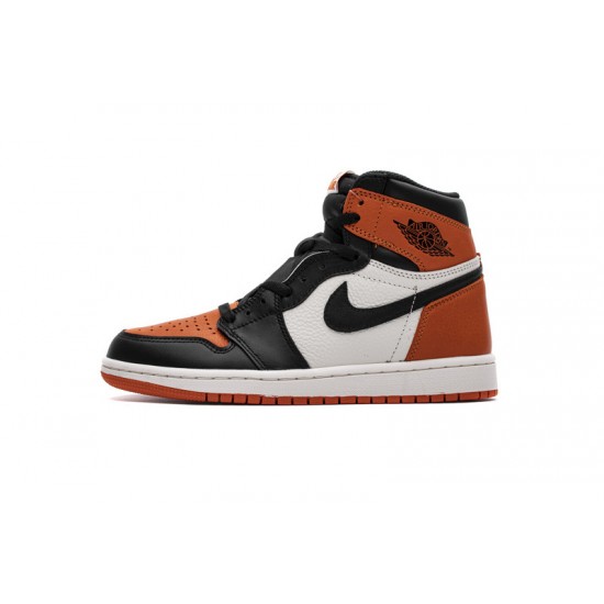 Air Jordan 1 Retro High OG "Shattered Backboard" Orange Black 555088-005