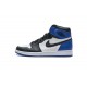 Air Jordan 1 Retro High OG x Fragment Design Blue Black White 716371-040