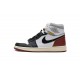 Air Jordan 1 Retro High Union Los Angeles "Black Toe" White Black Red BV1300-106