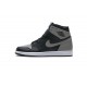 Air Jordan Retro 1 High OG "Sahdow" Grey Black 555088-013