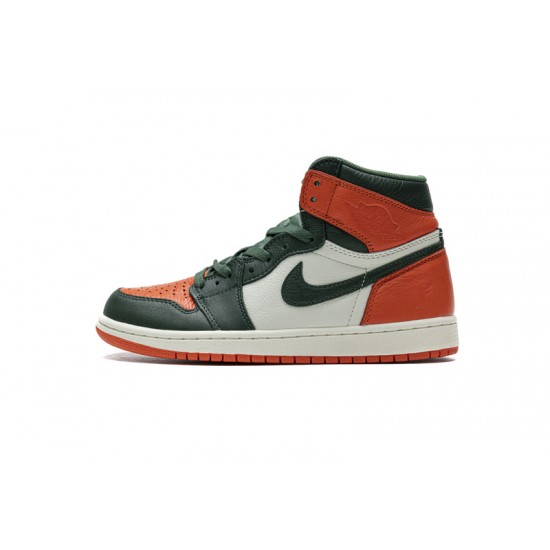 SoleFly x Air Jordan 1 High OG "Art Basel" Green Orange White AV3905-138 40.5-47