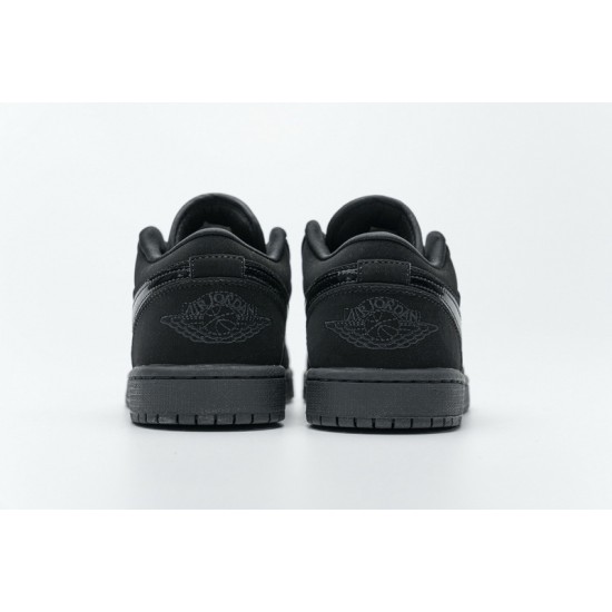 Air Jordan 1 Low "Triple Black" All Black 553558-056 40-45